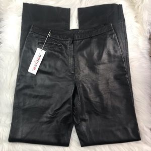 Rodier Leather Pants New With Tags